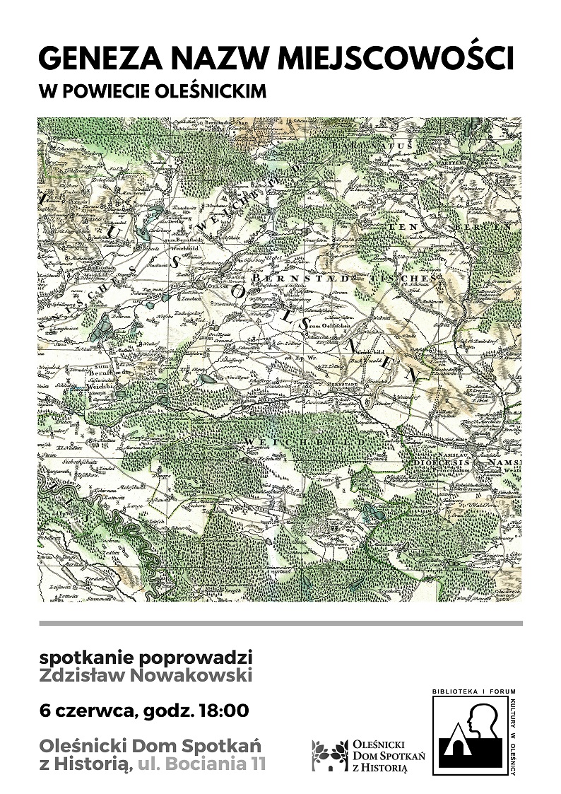 Geneza nazw miejscowości w powiecie oleśnickim